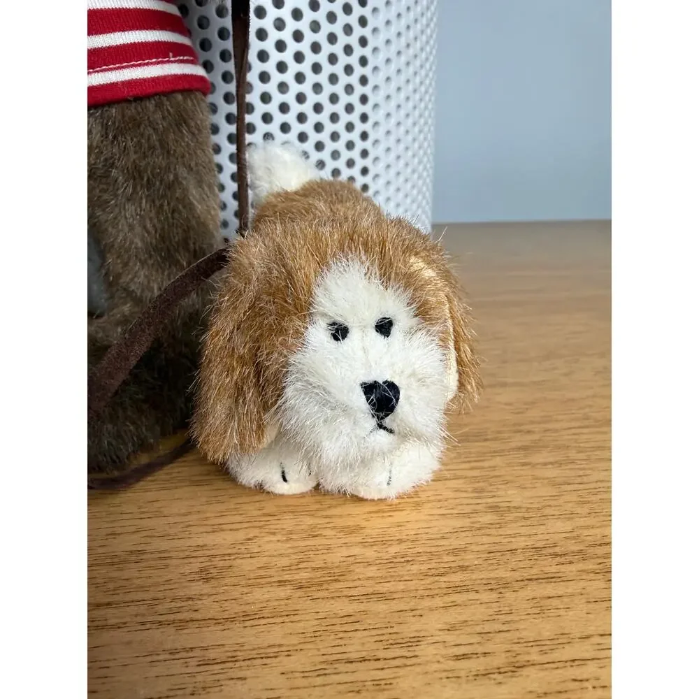 BOYDS Bear Retired Fully Poseable Cousin Marty with Dog Rover Collectible‎